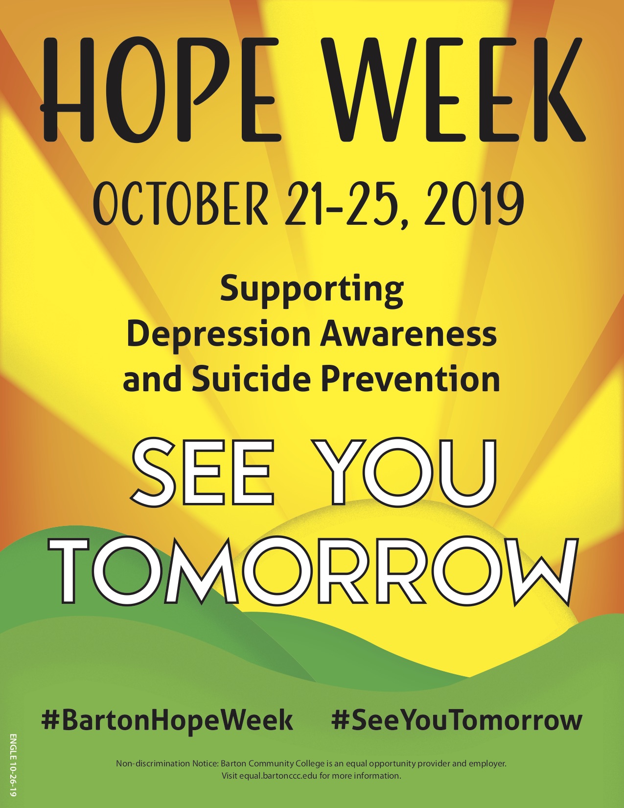 Hope Week Flier